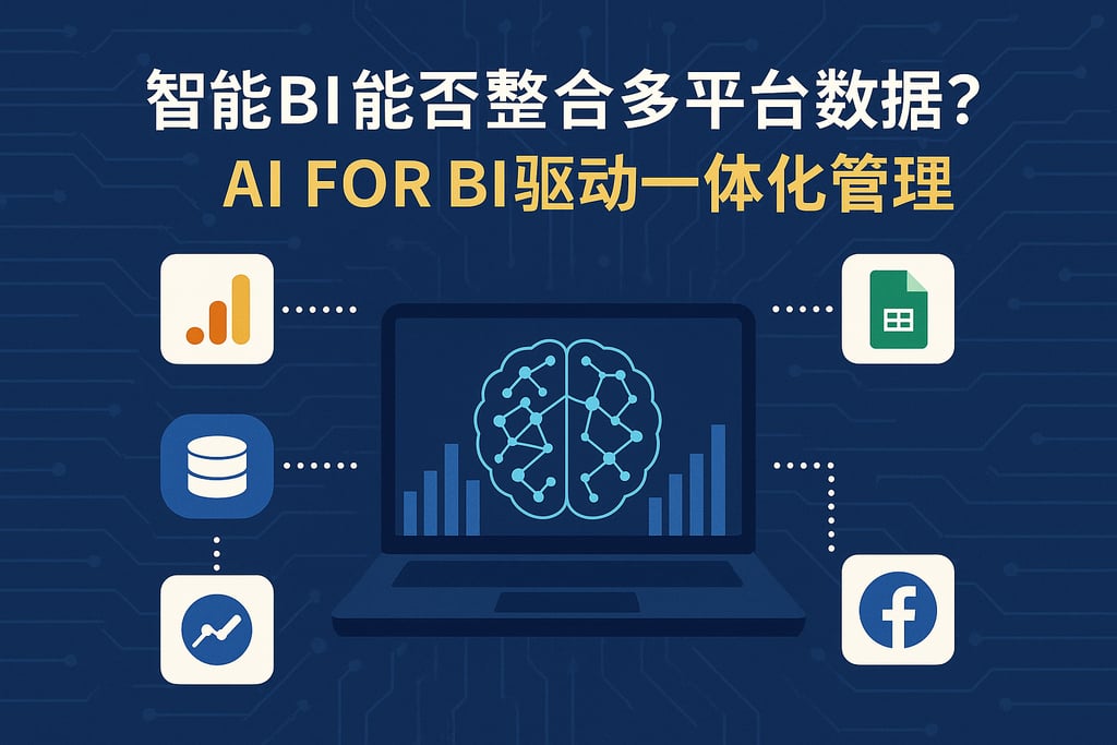 智能BI能否整合多平台数据？AI For BI驱动一体化管理